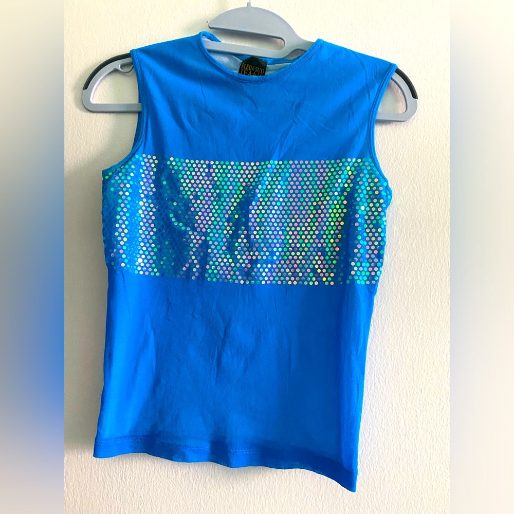 PLEIN SUD JEANS MESH TOP, SIZE M, Vintage